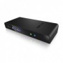 ICY BOX IB-DK2241AC Cablato USB 3.2 Gen 1 (3.1 Gen 1) Type-A Nero (20850)