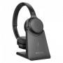 V7 HB600S cuffia e auricolare Wireless A Padiglione Musica e Chiamate USB tipo-C Bluetooth Base di ricarica Nero (HB600S)