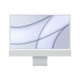 Apple iMac 24" con display Retina 4.5K (Chip M1 con GPU 7-core, 256GB SSD) - Argento (2021) (MGTF3T/A)