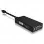 ICY BOX IB-AC1032 Mini DisplayPort DVI-D + VGA (D-Sub) + HDMI Nero (60234)