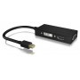 ICY BOX IB-AC1032 Mini DisplayPort DVI-D + VGA (D-Sub) + HDMI Nero (60234)