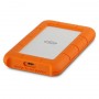 LaCie Rugged USB-C disco rigido esterno 4000 GB Arancione, Argento (STFR4000800)