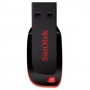 SanDisk Cruzer Blade unità flash USB 64 GB USB tipo A 2.0 Nero, Rosso (SDCZ50-064G-B35)