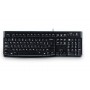 Logitech K120 Corded Keyboard tastiera USB QWERTZ Tedesco Nero (920-002489)