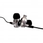 V7 Auricolari stereo con isolamento acustico di 3,5 mm con microfono in linea, iPad, iPhone, mp3, iPod, iPad, tablet (HA111-3EB)