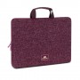 Rivacase 7913 borsa per notebook 33,8 cm (13.3") Custodia a tasca Borgogna, Bianco (7913RED)