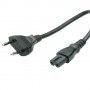 Value 2-pin 1.8m Nero 1,8 m Accoppiatore C7 (RO19.99.2096)