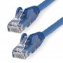 StarTech.com N6LPATCH50CMBL cavo di rete Blu 0,5 m Cat6 U/UTP (UTP) (N6LPATCH50CMBL)