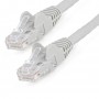 StarTech.com N6LPATCH1MGR cavo di rete Grigio 1 m Cat6 U/UTP (UTP) (N6LPATCH1MGR)