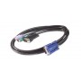 APC KVM PS/2 Cable - 3 ft (0.9 m) Nero 0,91 m (AP5264)