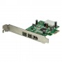 StarTech.com Scheda adattatore PCI Express FireWire 2b 1a 1394 a 3 porte (PEX1394B3)