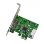 StarTech.com Scheda adattatore PCI Express FireWire 2b 1a 1394 a 3 porte (PEX1394B3)