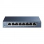 TP-LINK TL-SG108 Non gestito Gigabit Ethernet (10/100/1000) Nero (TL-SG108)