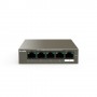 Tenda TEF1105P-4-38W switch di rete Non gestito L2 Fast Ethernet (10/100) Supporto Power over Ethernet (PoE) Gr (TEF1105P-4-38W)