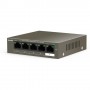 Tenda TEF1105P-4-38W switch di rete Non gestito L2 Fast Ethernet (10/100) Supporto Power over Ethernet (PoE) Gr (TEF1105P-4-38W)