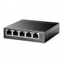 TP-LINK TL-SG105PE switch di rete Non gestito L2 Gigabit Ethernet (10/100/1000) Supporto Power over Ethernet (PoE)  (TL-SG105PE)