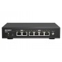 QNAP QSW-2104-2T switch di rete Non gestito 2.5G Ethernet (100/1000/2500) Nero (QSW-2104-2T)