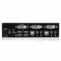 StarTech.com Switch KVM dual link DVI USB alta risoluzione a 2 porte con audio (SV231DVIUAHR)