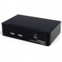 StarTech.com Switch KVM dual link DVI USB alta risoluzione a 2 porte con audio (SV231DVIUAHR)