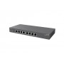 EnGenius ECS1008P switch di rete Gestito L2 Gigabit Ethernet (10/100/1000) Supporto Power over Ethernet (PoE) Nero (ECS1008P)