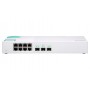 QNAP QSW-308S switch di rete Non gestito Gigabit Ethernet (10/100/1000) Bianco (QSW-308S)