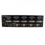 StarTech.com Switch KVM doppio monitor VGA DVI 4 porte USB con audio e hub USB 2.0 (SV431DDVDUA)