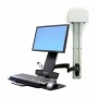 Ergotron 200 Series Combo Arm 61 cm (24") Nero (45-230-200)