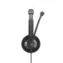 EPOS | SENNHEISER IMPACT SC 75 USB MS Cuffia Padiglione auricolare Connettore 3.5 mm USB tipo A Nero (1000635)