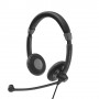 EPOS | SENNHEISER IMPACT SC 75 USB MS Cuffia Padiglione auricolare Connettore 3.5 mm USB tipo A Nero (1000635)