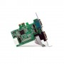 StarTech.com Scheda seriale PCI Express nativa a 2 porte RS-232 con 16550 UART (PEX2S553)