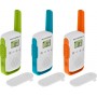 Motorola T42 ricetrasmittente 16 canali Blu, Verde, Arancione, Bianco (59T42TRIPLEPACK)