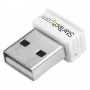 StarTech.com Adattatore di rete wireless N mini USB 150 Mbps - Adattatore WiFi USB 802.11n/g 1T1R - Bianco (USB150WN1X1W)