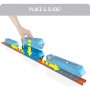 Hot Wheels Track Builder Unlimited Slide & Launch Pack pista giocattolo (GLC87)