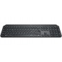 Logitech MX Keys Advanced Wireless Illuminated Keyboard tastiera RF senza fili + Bluetooth QWERTY Italiano Grafite (920-009409)