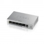 Zyxel GS1005HP Non gestito Gigabit Ethernet (10/100/1000) Supporto Power over Ethernet (PoE) Argento (GS1005HP-EU0101F)