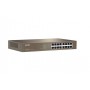 Tenda 16-port Gigabit Ethernet Switch Non gestito Blu (TEG1016D)