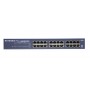 Netgear 24-port Gigabit Rack Mountable Network Switch Non gestito Blu (JGS524-200EUS)