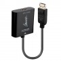 Lindy 41068 cavo e adattatore video 1,5 m DisplayPort HDMI tipo A (Standard) Nero (41068)