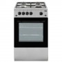 Beko CSS42014FS cucina Gas Nero, Argento A (7720883803)