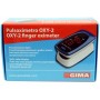 GIMA OXY-2 pulsossimetro Blu, Bianco (INZ755)