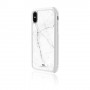 Hama Tough Marble custodia per cellulare 14,7 cm (5.8") Cover Nero, Bianco (1370TMC47)