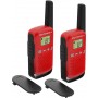 Motorola TALKABOUT T42 ricetrasmittente 16 canali Nero, Rosso (59T42REDPACK)