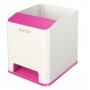 Leitz 53631023 portapenne Polistirolo Rosa, Bianco (53631023)