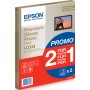 Epson Premium Glossy Photo Paper - A4 - 2x 15 Fogli (C13S042169)