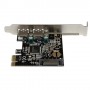 StarTech.com Scheda controller USB SuperSpeed 3.0 PCIe PCI Express a 2 porte con alimentazione SATA (PEXUSB3S23)