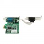 StarTech.com Scheda PCI Express seriale nativa basso profilo a 2 porte RS-232 con 16550 UART (PEX2S553LP)