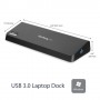 StarTech.com Docking Station Laptop universale USB 3.0 a doppia uscita video 4K DisplayPort / HDMI - Gbe + porta  (USB3DOCKHDPC)