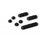 Durable Cavoline Clip Mix Scrivania Supporto per cavo Nero (5041-37)