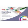 Pentel Fabric Fun Multicolore 15 pz (PTS-15U2)