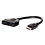 LINK ADATTATORE HDMI MASCHIO A 2 X HDMI FEMMINA CM 20 (LKADAT01)